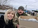 Рівненська партійка забезпечує харчами місцеві блокпости