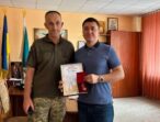 Рівненський партієць отримав нагороду від військових